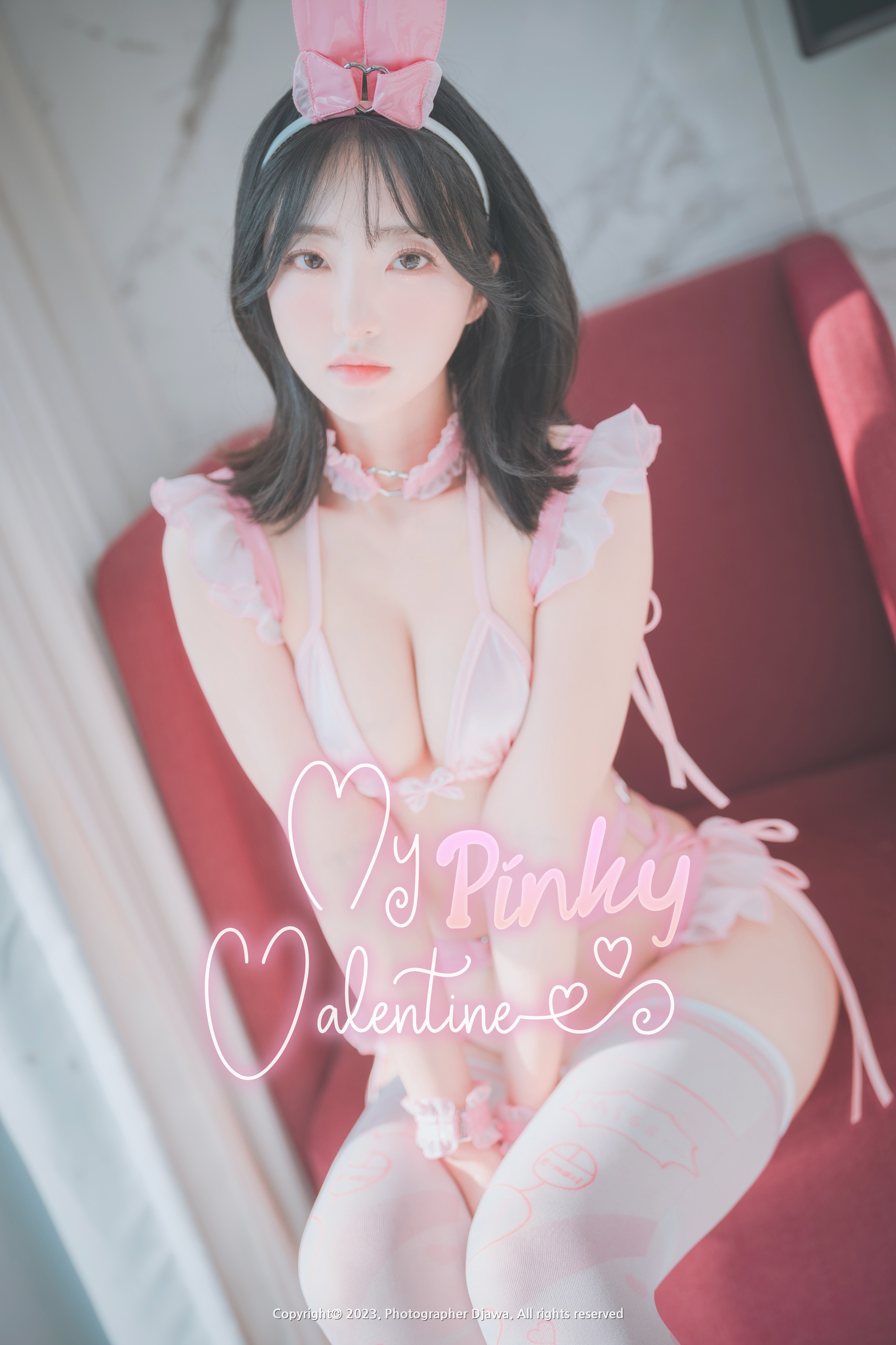 Hanari - NO.021 (하나리) DJAWA Photo - My Pinky Valentine [131P]-XikXak